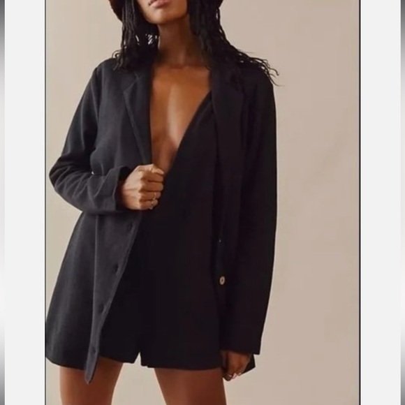 New Free People Beach Lizzie Romper NWOT - Picture 2 of 9